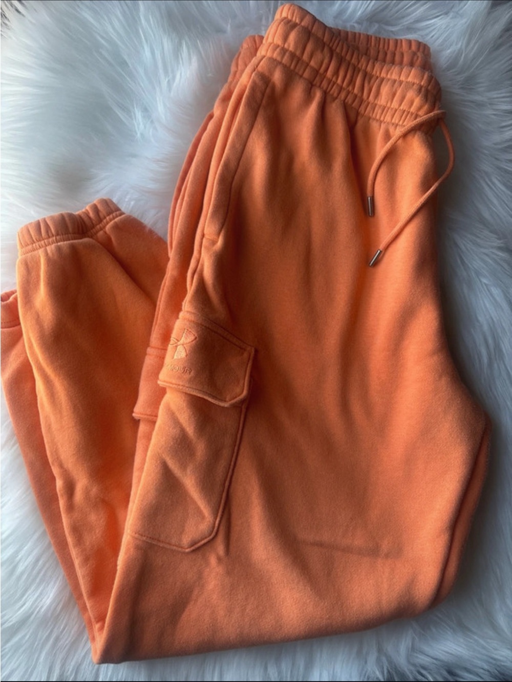 Under Armour Cargo Sweatpants - Soft Drawstring Joggers